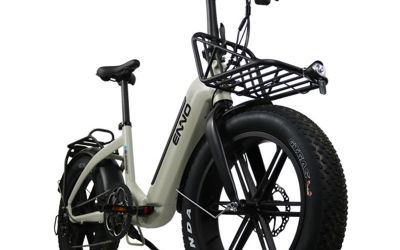 Das Blaupunkt Enno Faltrad mit kraftvollen Fatbike-Reifen (Foto: Blaupunkt)