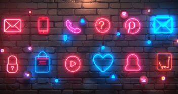 Piktogramme für digitale Aktivitäten. (Foto: AdobeStock_807625958 Oksana)