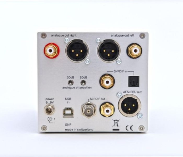 Weiss DAC204 MK2 - Rückseite (Foto: WOD Audio)